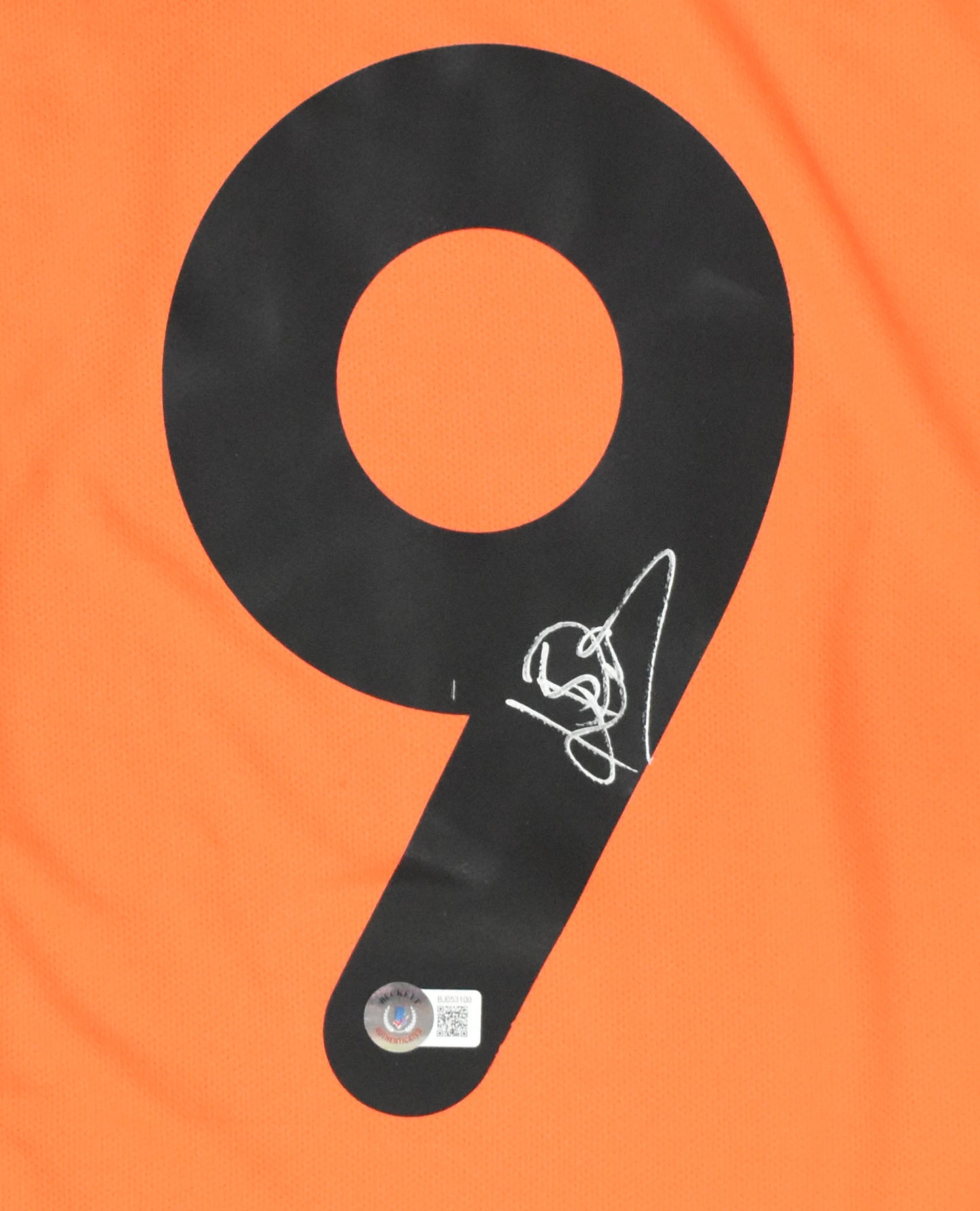 Patrick Kluivert Signed Netherlands National Team Home Jersey