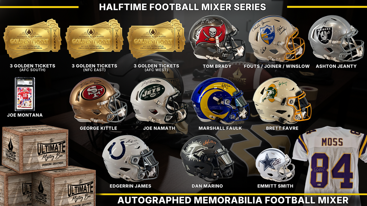 UA headliner graphic — Halftime Football Mixer Live Break Series