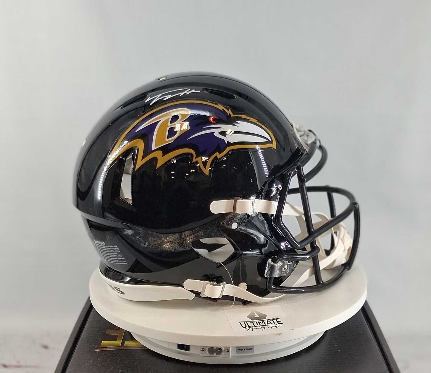 Trey Hendrickson Signed Baltimore Ravens Authentic Speed Helmet