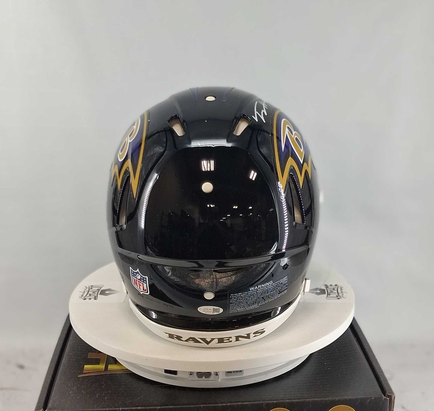 Trey Hendrickson Signed Baltimore Ravens Authentic Speed Helmet