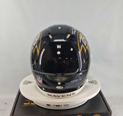 Trey Hendrickson Signed Baltimore Ravens Authentic Speed Helmet