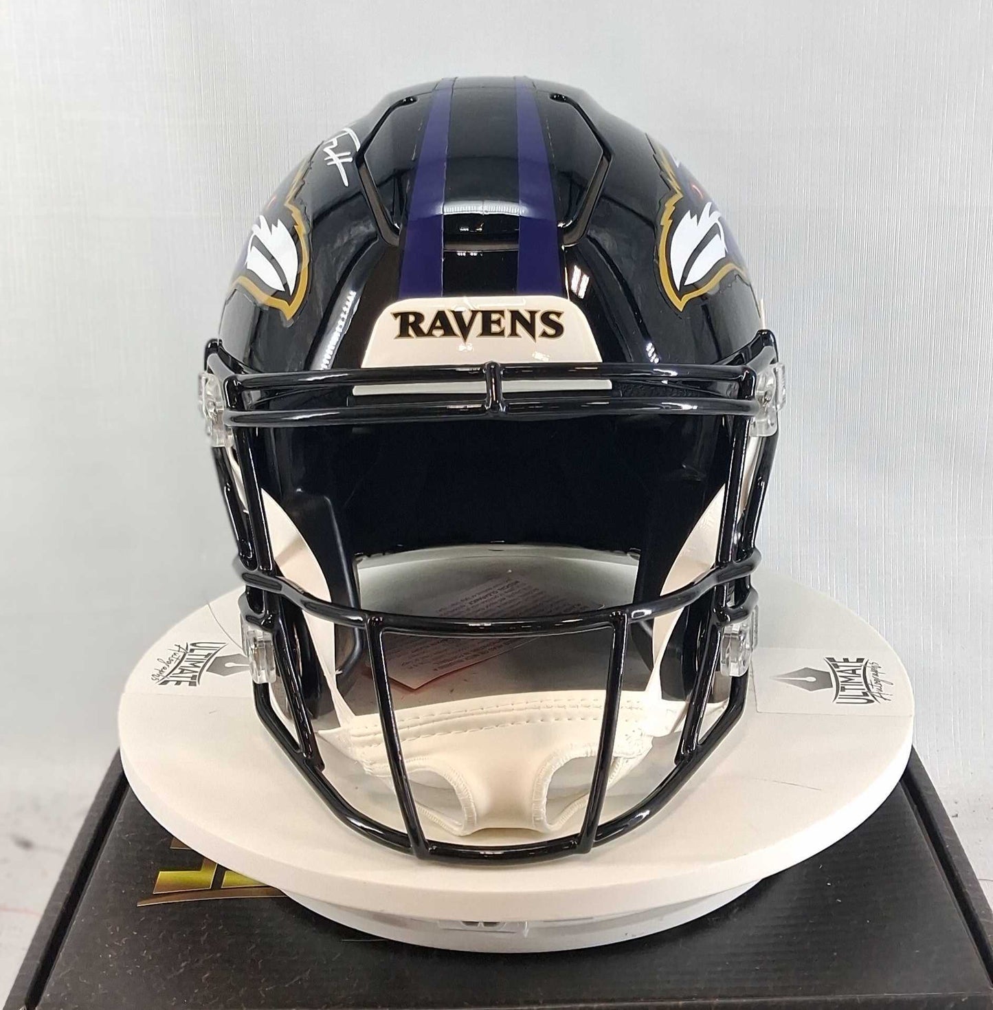Trey Hendrickson Signed Baltimore Ravens Standard Speedflex Helmet