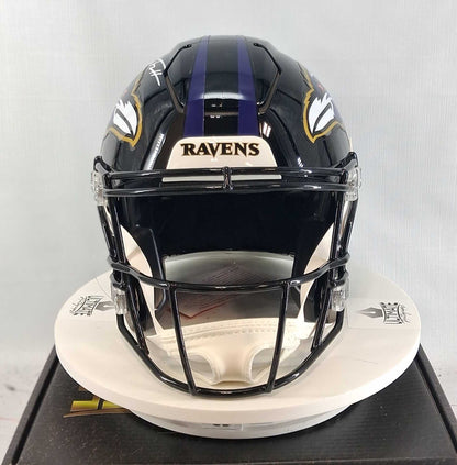 Trey Hendrickson Signed Baltimore Ravens Standard Speedflex Helmet