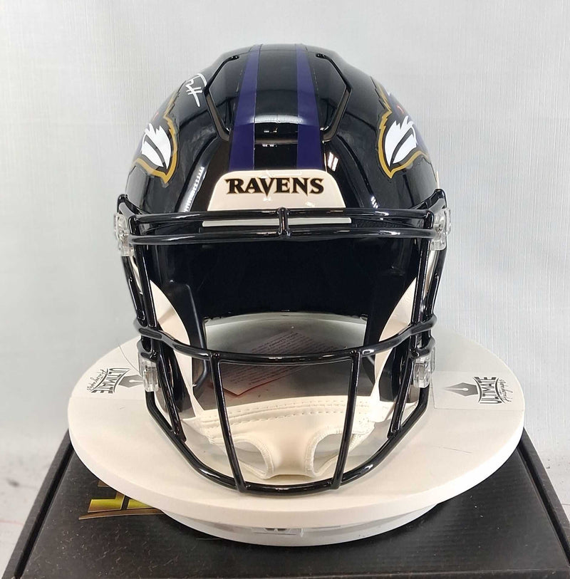 Trey Hendrickson Signed Baltimore Ravens Standard Speedflex Helmet