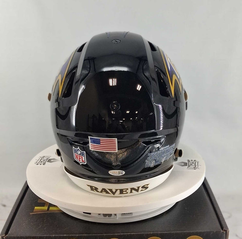 Trey Hendrickson Signed Baltimore Ravens Standard Speedflex Helmet