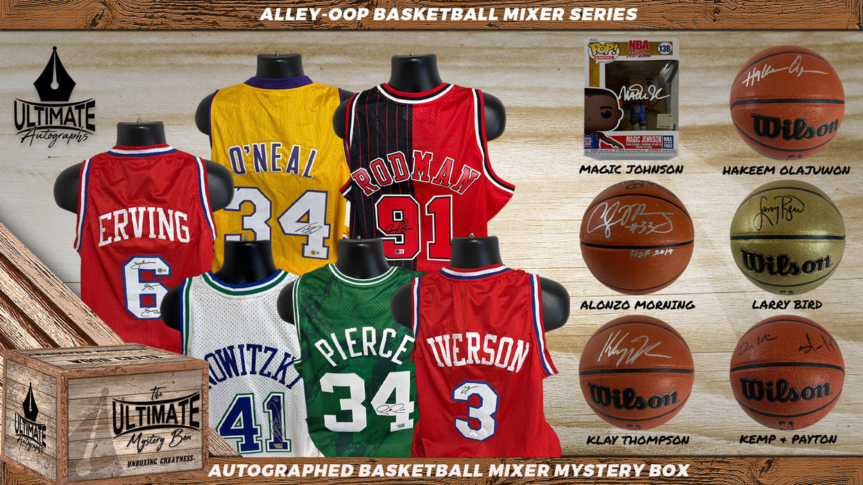 Live Break #1 - **DOUBLE BOX BREAK** - Autographed Basketball Mixer Mystery Box - "(Alley-oop!") - Series - 1/5/2025 - 12:00 PM CT