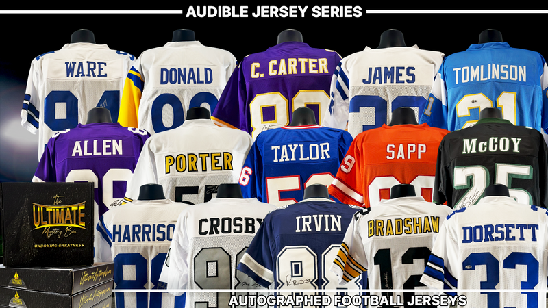 Audible Autographed NFL Jersey Live Break Series