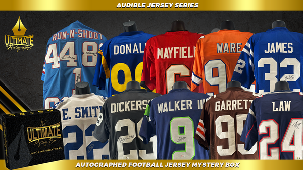 Audible Autographed NFL Jersey Mystery Box Series