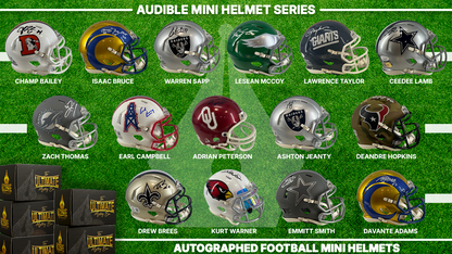 Audible NFL Mini Helmet Live Break Series