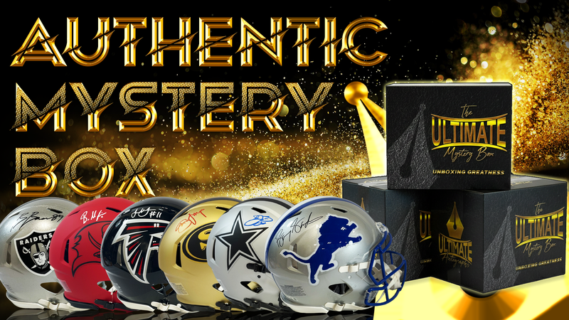Autographed Full-Size Authentic Helmet Series Mystery Box