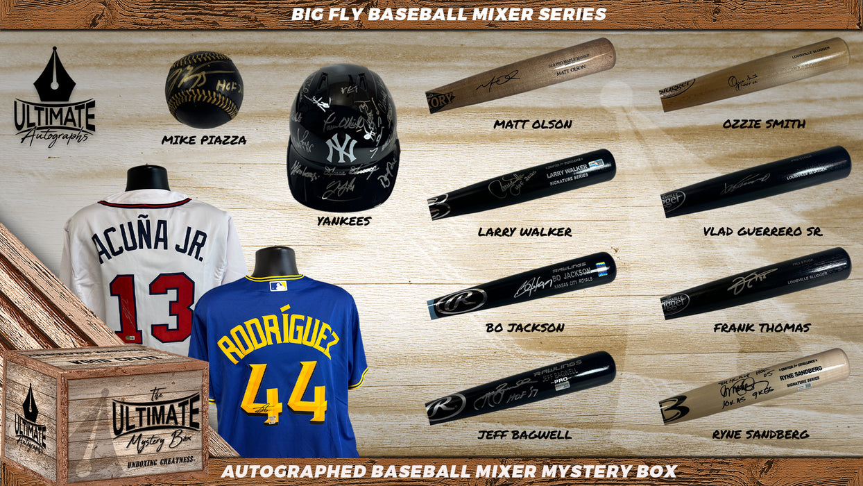 Live Break #1 - **DOUBLE BREAK**  - Autographed Baseball Mixer Mystery Box Series - Big Fly - 6/28/2024 - 12:00 PM CT