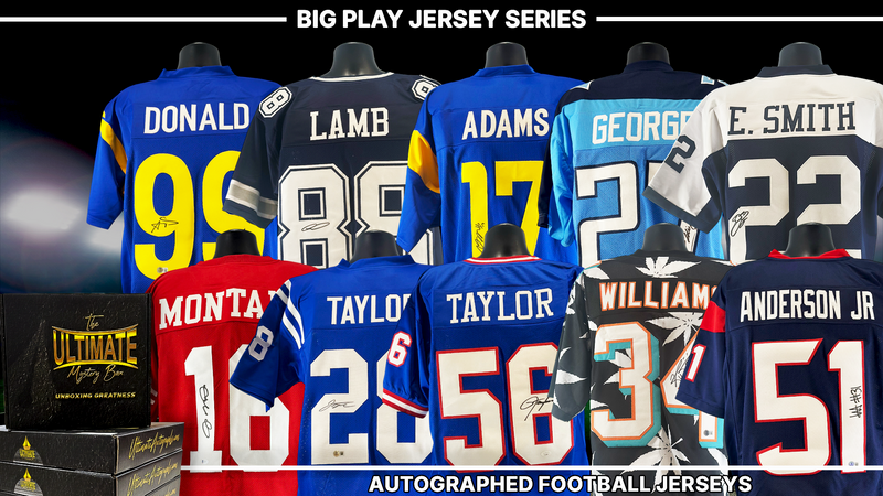 Big Play Autographed NFL Jersey Mystery Box Series