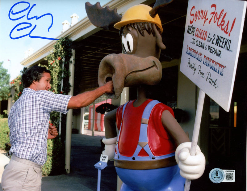 Chevy Chase Signed Vacation 8x10 Photo