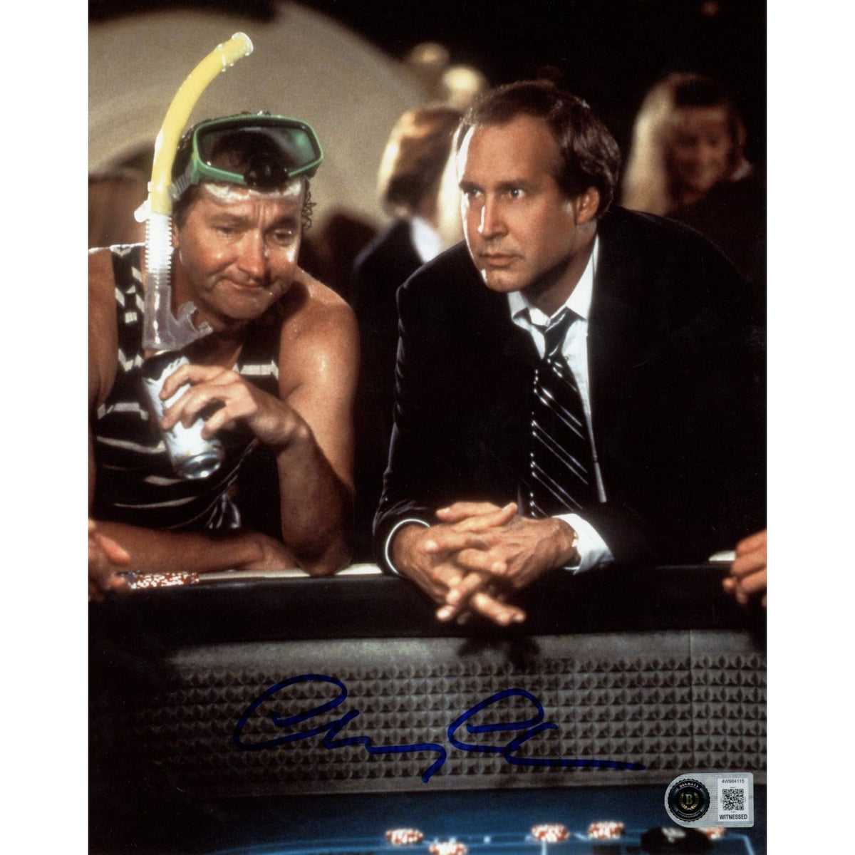Chevy Chase Autographed Vegas Vacation 8x10 Photo