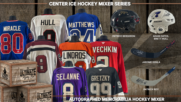 Center Ice Autographed Hockey Mixer Mystery Box Series