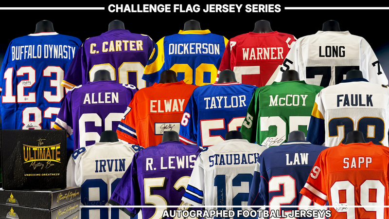 Challenge Flag Autographed NFL Jersey Live Break Series