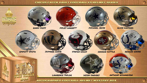 Live Break #2 - *QUAD BOX BREAK* "Circus Catch" Vault Football Full Size Helmet Series  - 9/7/2024 -  6:00 PM CT