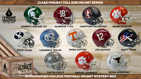 *QUAD BOX BREAK* Live Break #1 -"Class Project" - College Football Full Size Helmet Series! -9/24/2023 - 2:00 PM CT
