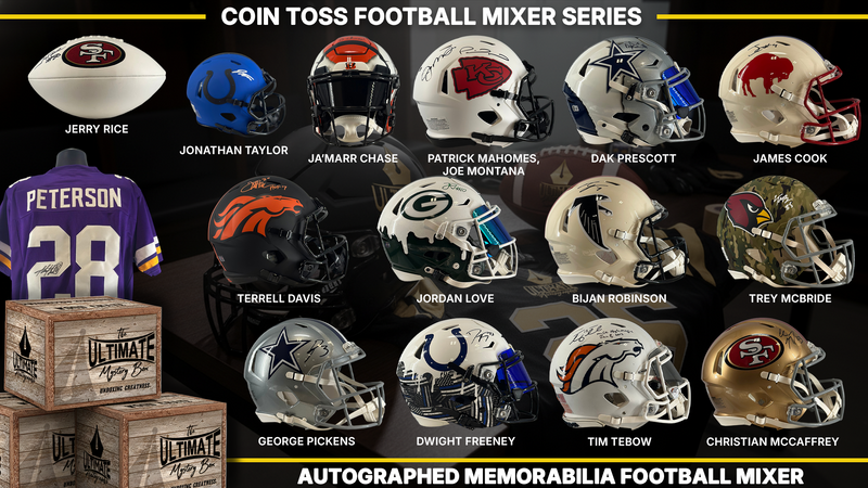 Coin Toss Football Mixer Live Break Series