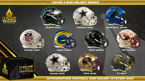Live Break #1 - **DOUBLE BOX** - ("Cover 2") - Mini Helmet Mystery Box Series