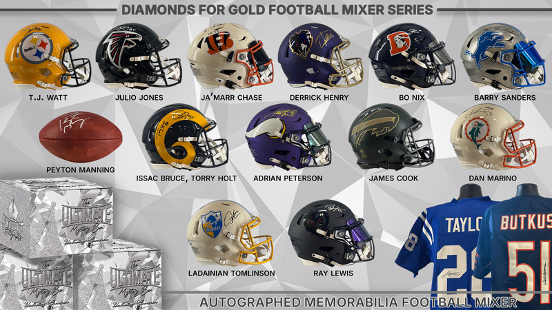 Diamonds For Gold Football Mixer Live Break Series