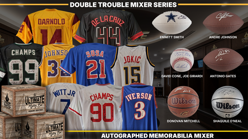 Double Trouble Autographed Multi-Sport Mixer Live Break Series