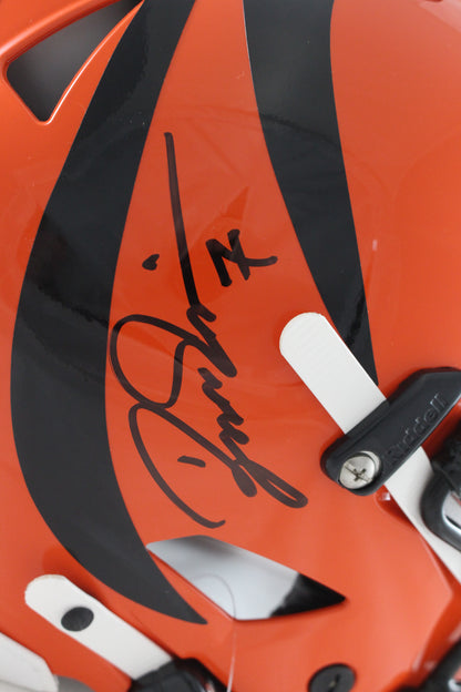Boomer Esiason Cincinnati Bengals Signed Authentic SpeedFlex Helmet