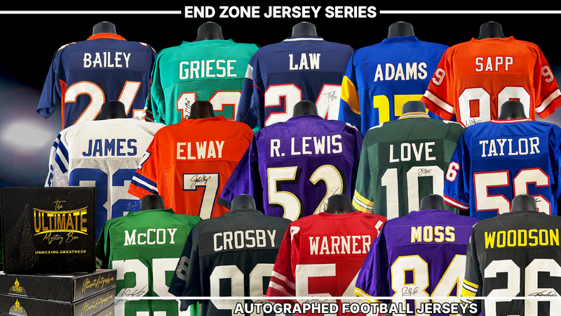 End Zone Autographed NFL Jersey Live Break Series