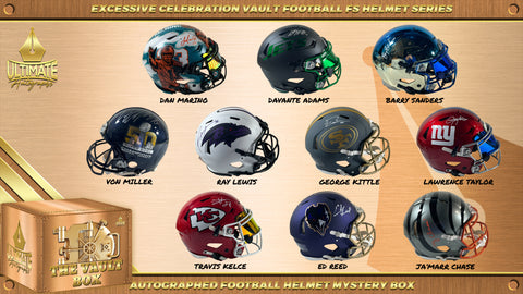 Live Break #1 - *DOUBLE BOX BREAK* "Excessive Celebration" Vault Football Full Size Helmet Series  - 1/3/2025 - 12:00 PM CT