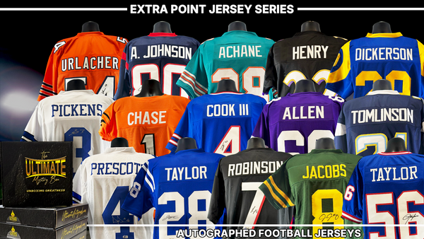 Extra Point Autographed NFL Jersey Live Break Series
