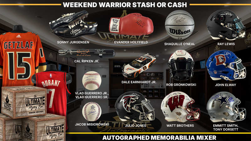 Weekend Warrior Stash or Cash Multi-Sport Mixer Live Break Series