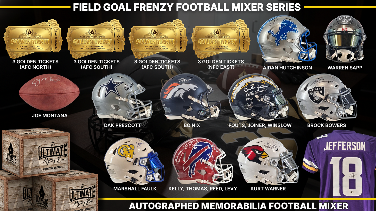 Field Goal Frenzy Football Mixer Live Break Series