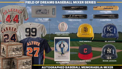 Field of Dreams  Autographed Baseball Mixer Live Break Series