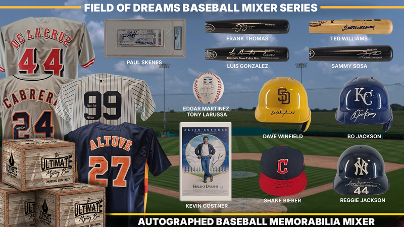 Field of Dreams  Autographed Baseball Mixer Live Break Series