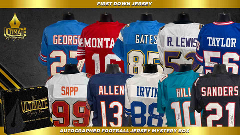 Live Break #4 - Autographed Football Jersey Mystery Box - "First Down" - 9/7/2024 -  6:00 PM CT