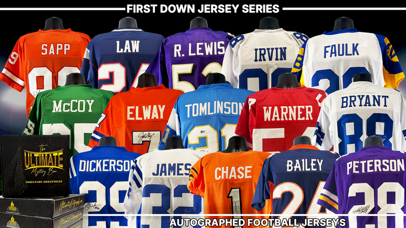First Down Autographed NFL Jersey Live Break Series