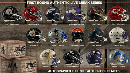 First Round Authentic Helmet Live Break Series