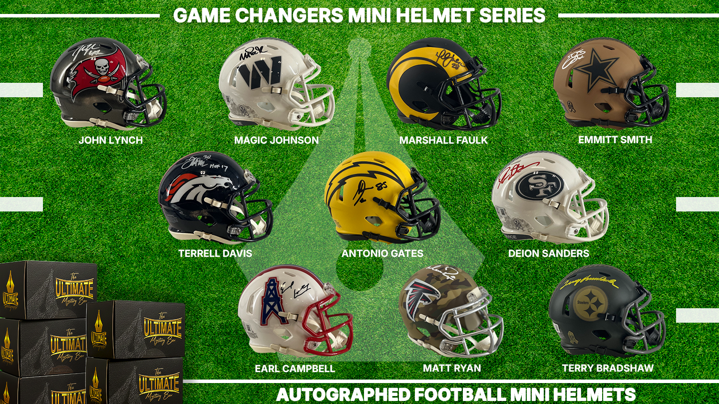 Game Changers NFL Mini Helmet Mystery Box Series