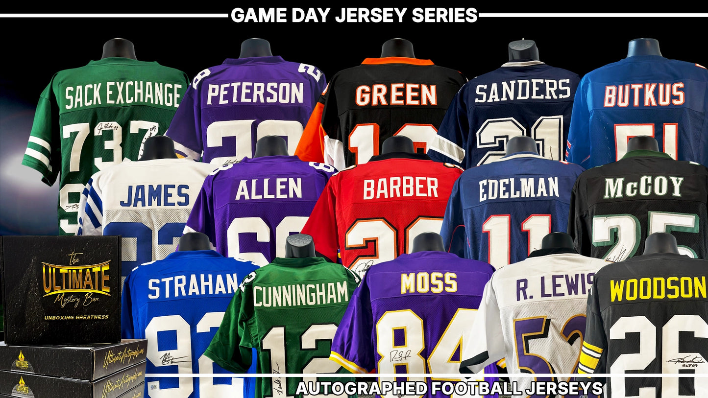 Game Day Autographed NFL Jersey Live Break Series