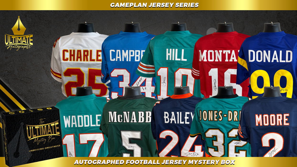 Live Break #1 - Autographed Football Jersey Mystery Box - "Gameplan"  - 10/29/2024 - 12:00 PM CT