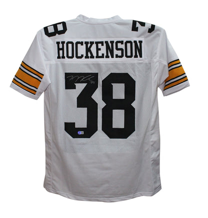 TJ Hockenson Signed Iowa Hawkeyes College Style Football Jersey (BAS)