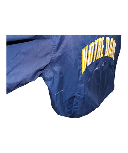 Lou Holtz Autographed Notre Dame Fighting Irish Pullover Size L