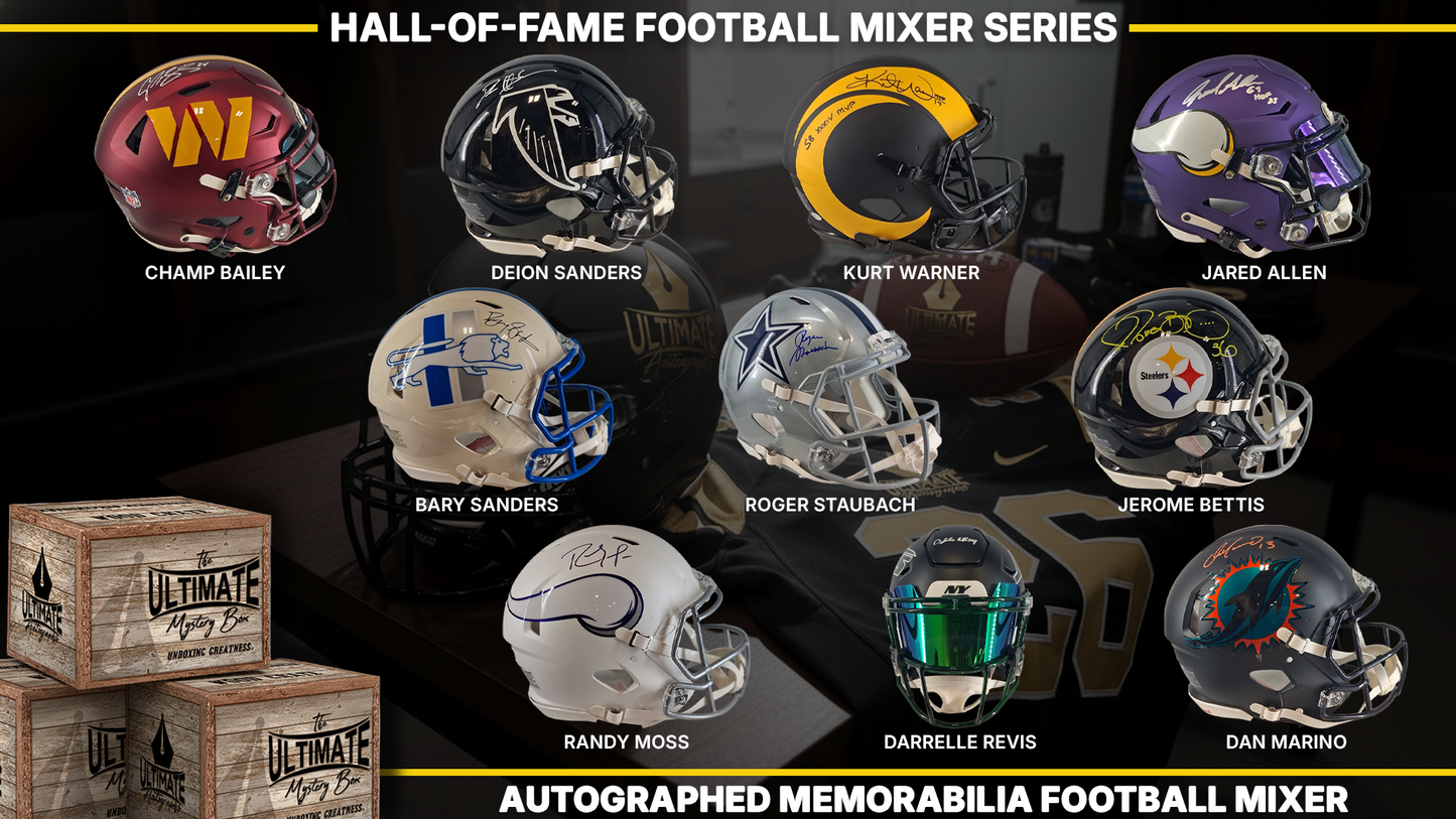 Hall of Fame Football Mixer Live Break Series