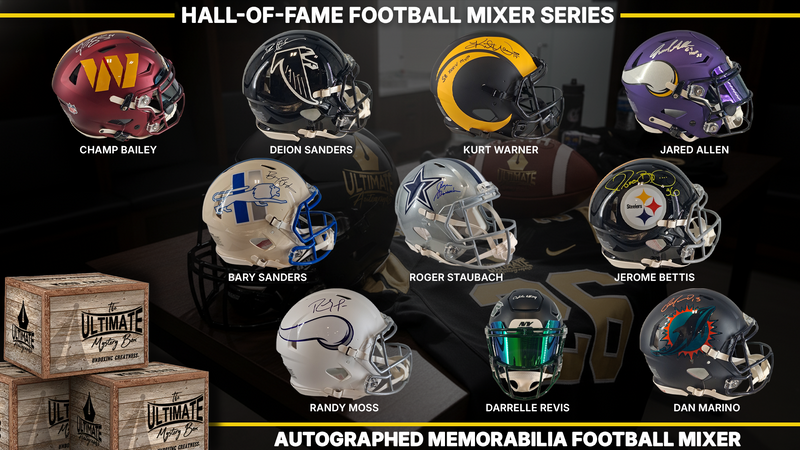 Hall of Fame Football Mixer Live Break Series
