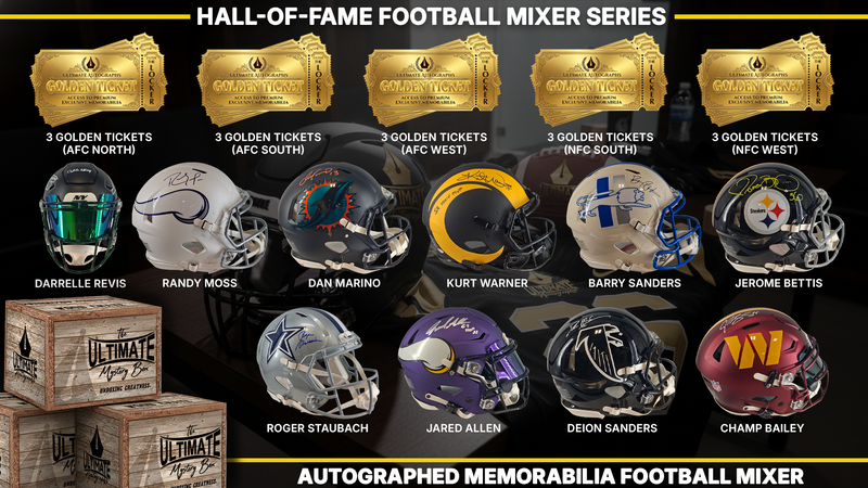 Hall of Fame Football Mixer Live Break Series
