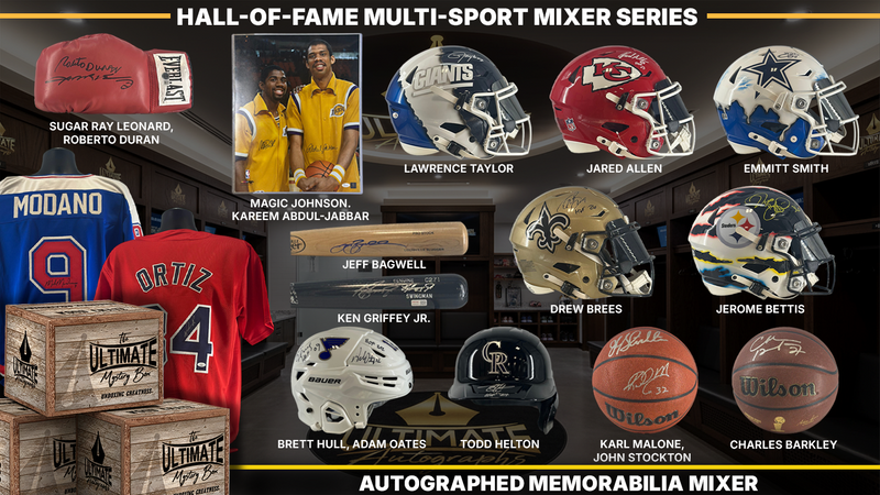 Hall of Fame Autographed Mixer Live Break Series