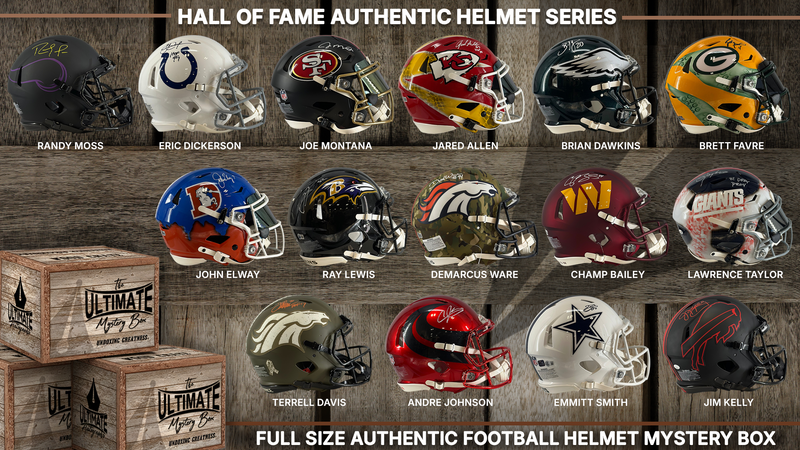 Hall of Fame Autographed Authentic Helmet Live Break Series
