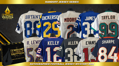 Live Break #4 - *SINGLE BOX BREAK* - ("Handoff") - Autographed Football Jersey Mystery Box