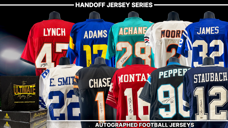 Handoff Autographed NFL Jersey Mystery Box Series