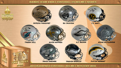 Live Break #1 - ****QUAD BOX BREAK**** - "Hands Team" - Vault Football Full Size Helmet Series  - 10/22/2024 - 12:00 PM CT